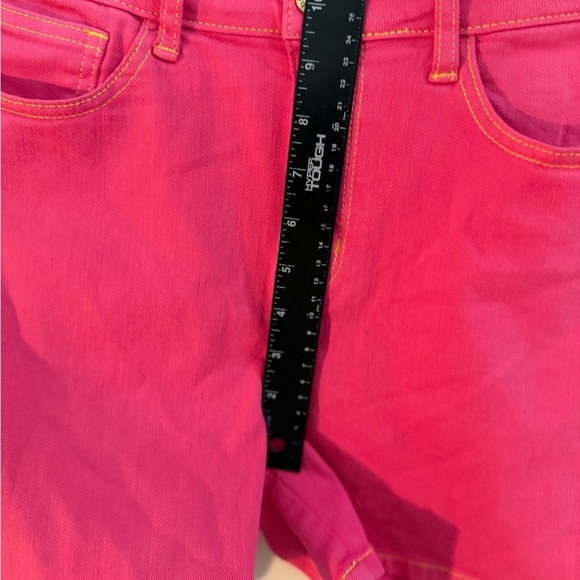 Judy Blue Hot Pink Pocket Embroidered Shorts, Size 29 - Picture 12 of 12